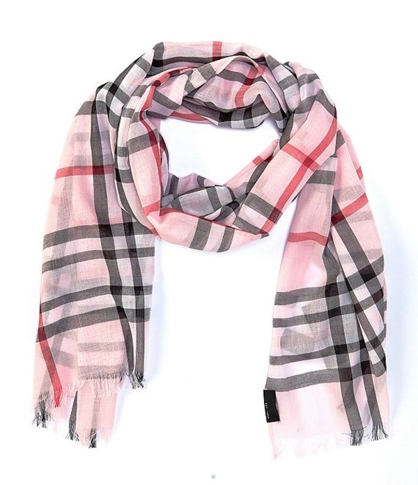 人気ブランドを フラース レディース マフラー ストール スカーフ アクセサリー Plaid Oblong Scarf Rose 楽天ランキング1位 Www Butterflyresidence Com