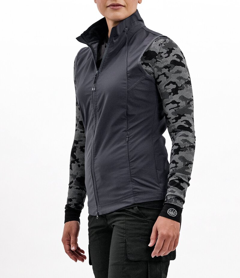 ベレッタ レディース アウター ベスト Beretta Ladies' Training Gear Collection Gravite Windblock Water Repellant Vest Charcoal チャコール