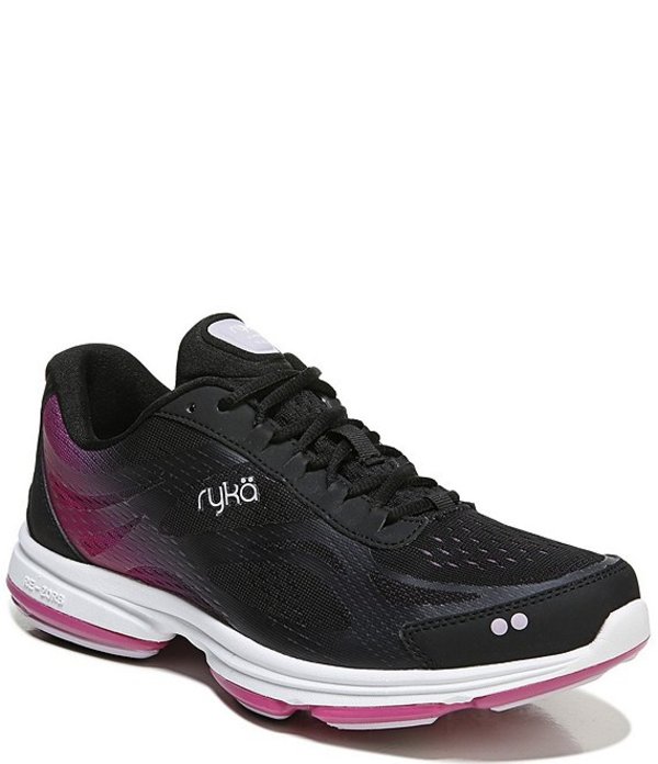 50 Off ライカ レディース スニーカー シューズ Devo Plus 2 Lace Up Sneakers Black Berry 高い品質 Stemworldeducationalservices Com