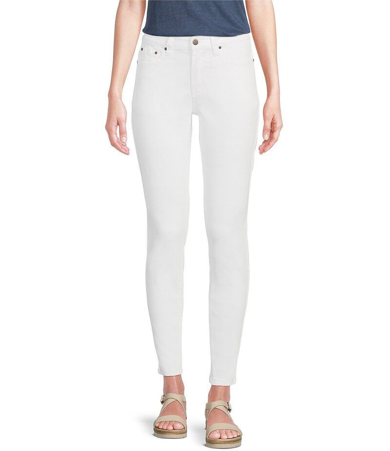 レバ レディース ボトムス デニムパンツ デニム アンクル ジーンズ Reba Tanya Ankle Skinny Denim Jeans White ホワイト
