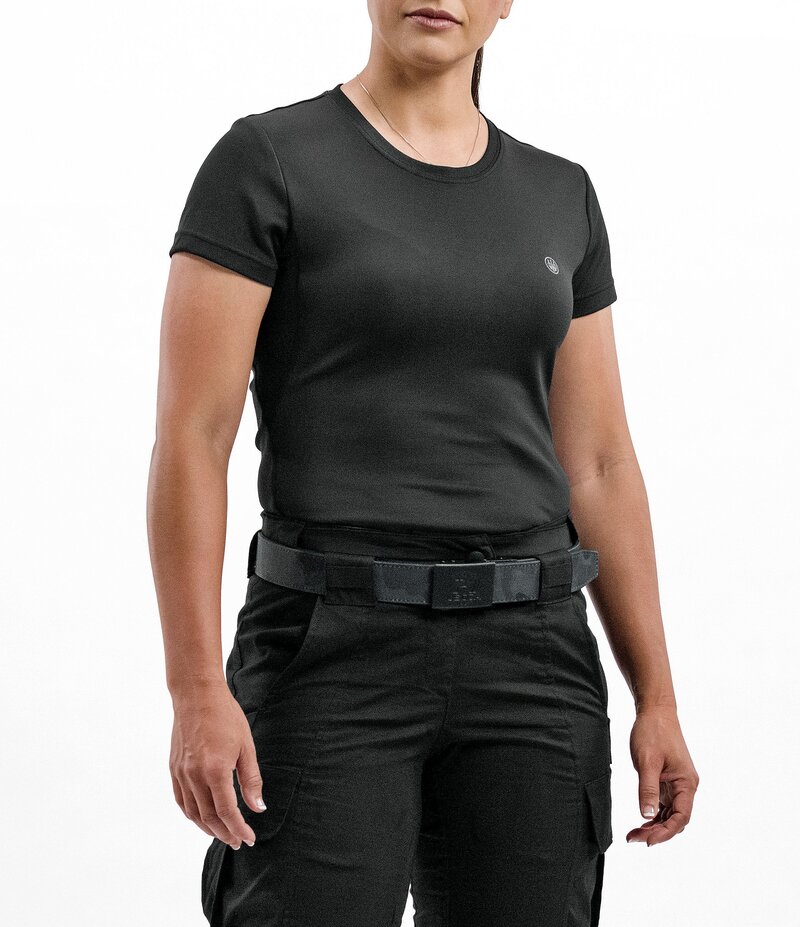 ベレッタ レディース トップス Tシャツ Beretta Ladies' Training Gear Ciel Tech UPF 50 Short Sleeve Performance T-Shirt Black ブラック