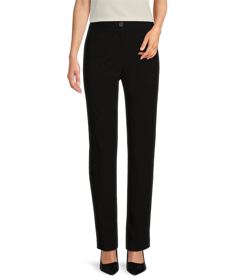 ダナキャラン レディース ボトムス カジュアルパンツ パンツ アンクル DKNY by Donna Karan Slim Ankle Trousers Black ブラック