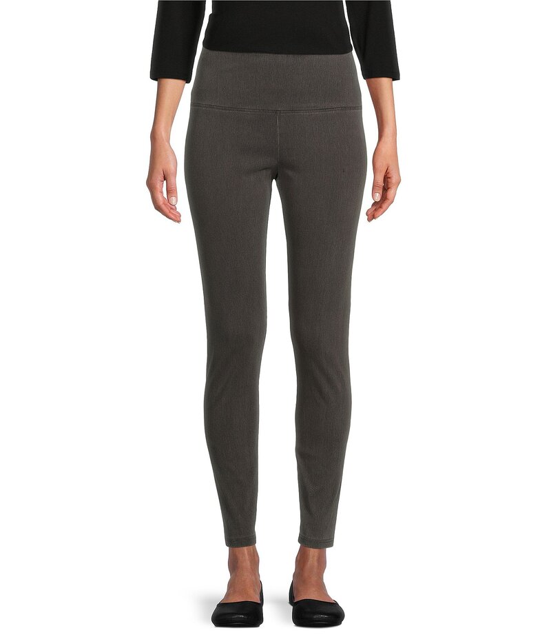 イントロ レディース ボトムス カジュアルパンツ プチ レギンス Intro Petite Size Teri Love the Fit Leggings Storm Wash