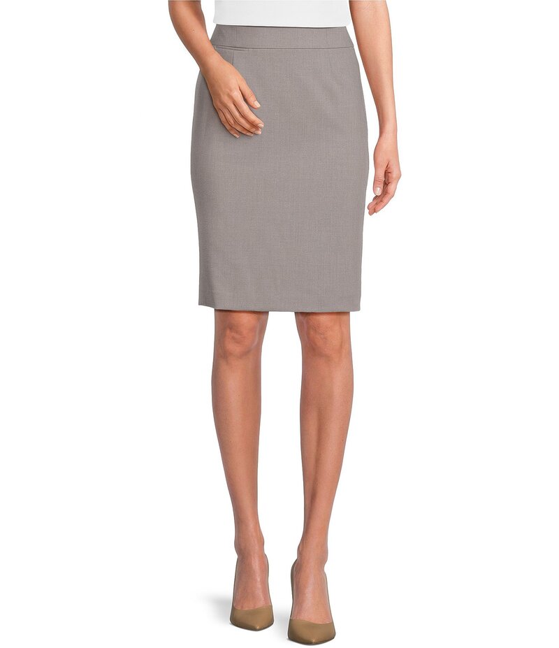 カルバンクライン レディース ボトムス スカート Calvin Klein High Rise Luxe Stretch Coordinating Pencil Skirt Tin｜ReVida 店