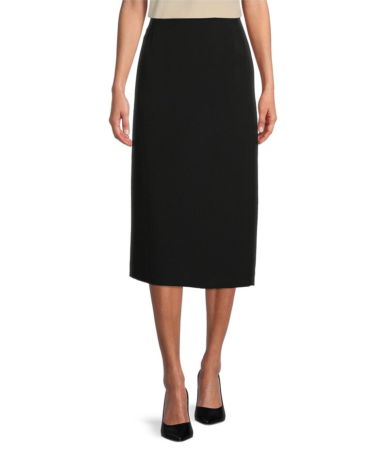 プレストンアンドヨーク レディース ボトムス スカート クレープ ミディ Preston & York Taylor Stretch Crepe Suiting Midi Pencil Skirt Black ブラック 20,576円