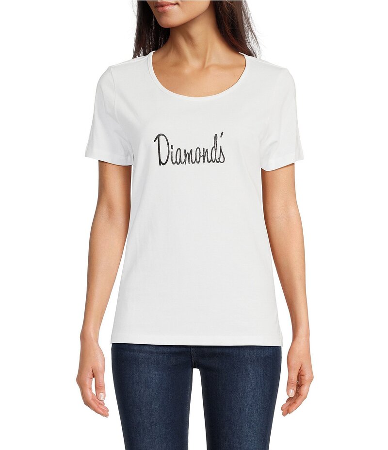 ヘリテージ レディース トップス シャツ Tシャツ ロゴ Heritage Diamonds Logo Short Sleeve Tee Diamonds 14,024円
