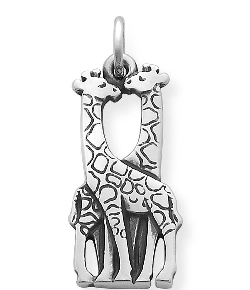 ジェームズ エイヴリー レディース アクセサリー ネックレス・チョーカー・ペンダントトップ James Avery Sterling Silver Giraffes Charm Silver シルバー