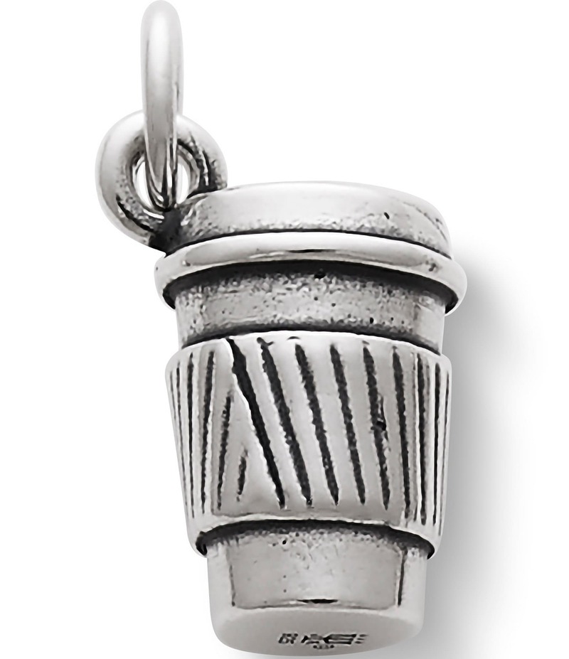 ジェームズ エイヴリー レディース アクセサリー ネックレス・チョーカー・ペンダントトップ James Avery Coffee To Go Sterling Silver Charm Sterling Silver シルバー