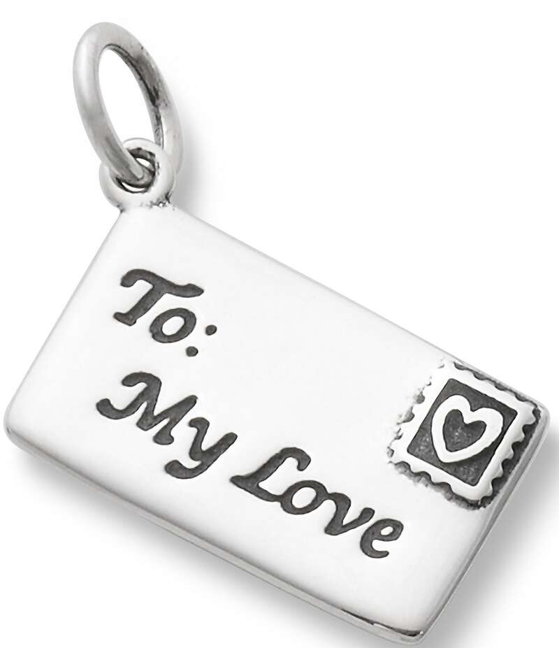 ジェームズ エイヴリー レディース アクセサリー ネックレス・チョーカー・ペンダントトップ James Avery Enamel and Sterling Silver Love Letter Charm Sterling Red レッド