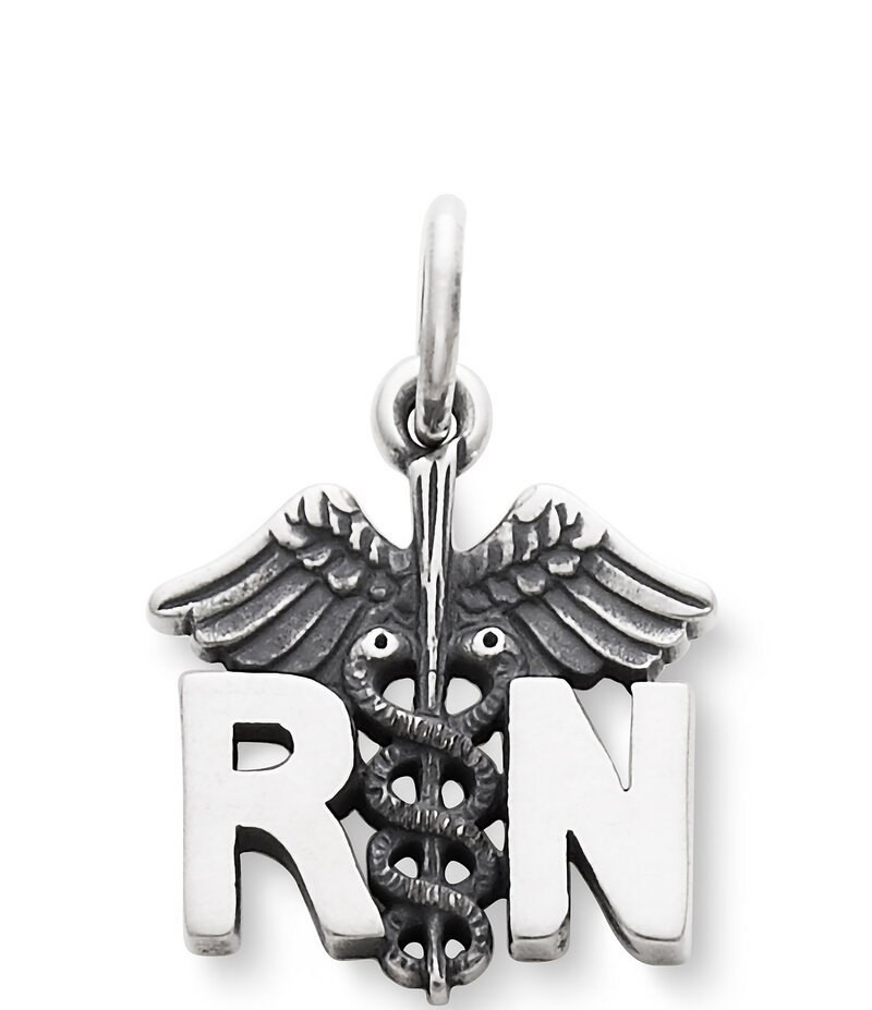 ジェームズ エイヴリー レディース アクセサリー ネックレス・チョーカー・ペンダントトップ James Avery Sterling Silver RN Charm Silver シルバー｜ReVida 店