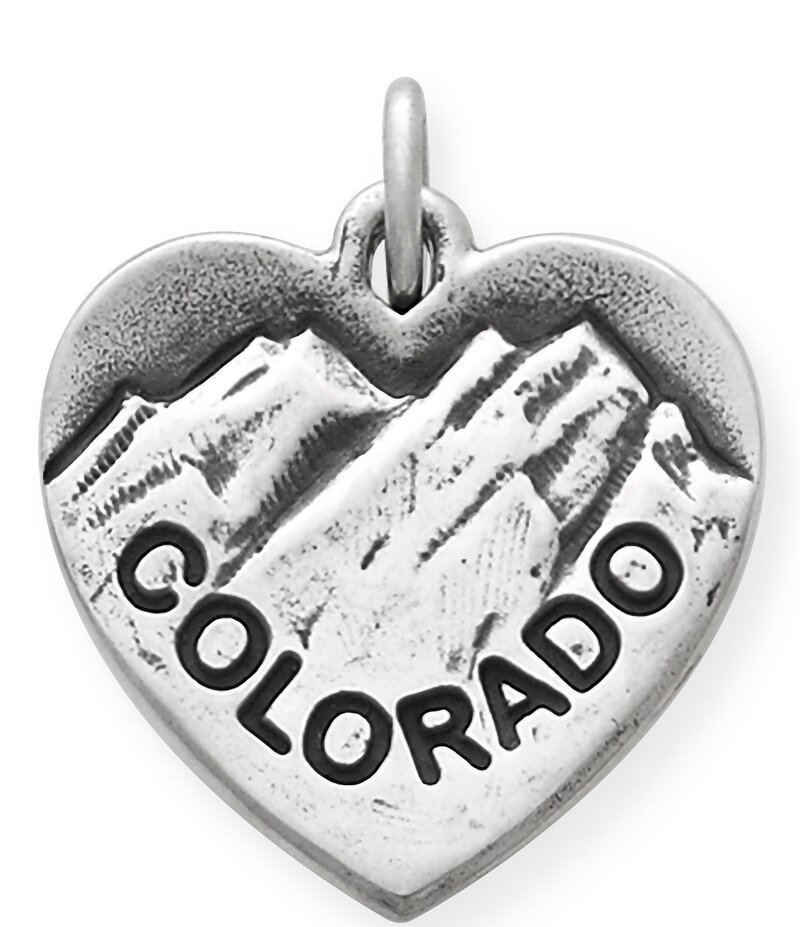 ジェームズ エイヴリー レディース アクセサリー ネックレス・チョーカー・ペンダントトップ James Avery I Love Colorado Charm Sterling Silver シルバー