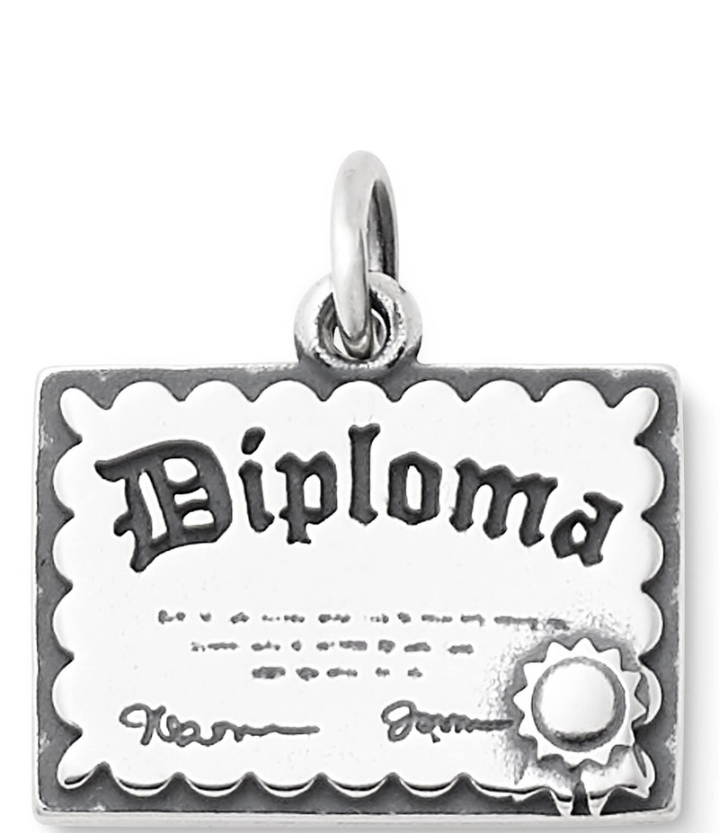 ジェームズ エイヴリー レディース アクセサリー ネックレス・チョーカー・ペンダントトップ James Avery Graduation Diploma Charm Sterling Silver シルバー
