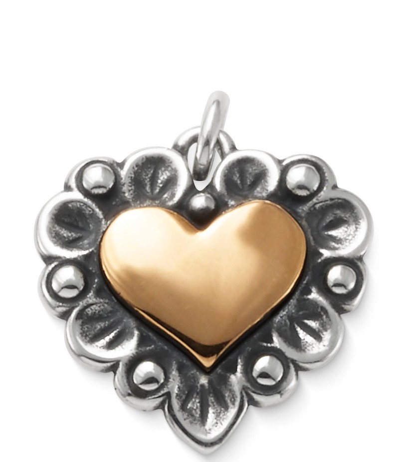 ジェームズ エイヴリー レディース アクセサリー ネックレス・チョーカー・ペンダントトップ James Avery Love In Bloom Two Tone Charm Sterling Bronze