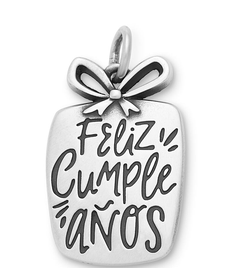 ジェームズ エイヴリー レディース アクセサリー ネックレス・チョーカー・ペンダントトップ James Avery Feliz Cumpleanos Charm Sterling Silver シルバー