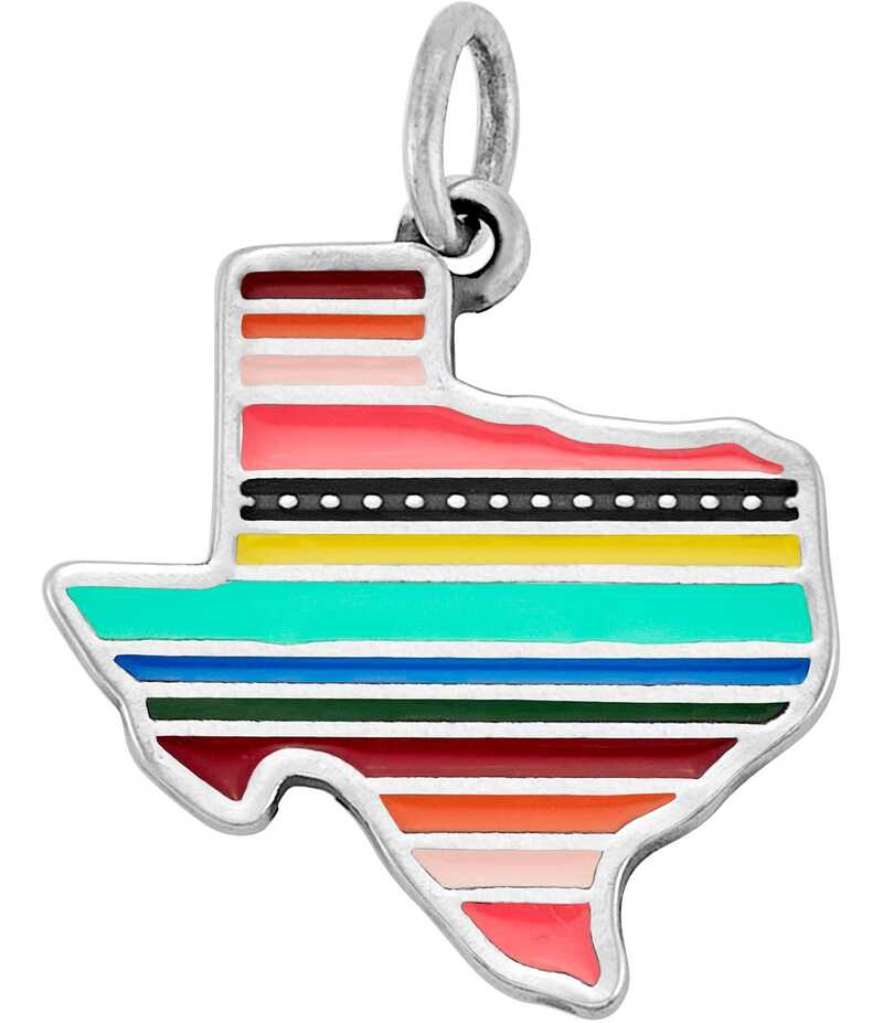 ジェームズ エイヴリー レディース アクセサリー ネックレス・チョーカー・ペンダントトップ James Avery Enamel Texas Serape Charm Sterling Multi マルチカラー