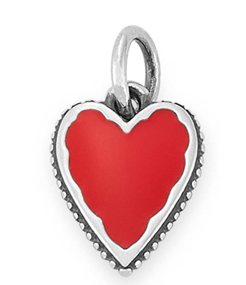 ジェームズ エイヴリー レディース アクセサリー ネックレス・チョーカー・ペンダントトップ James Avery Enamel Small Heart Charm Red レッド