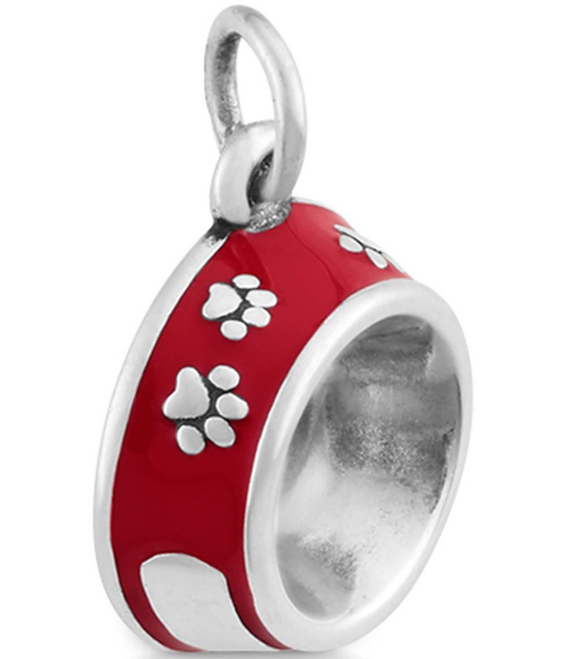 ジェームズ エイヴリー レディース アクセサリー ネックレス・チョーカー・ペンダントトップ James Avery Enamel Pet Bowl Charm Sterling Silver シルバー