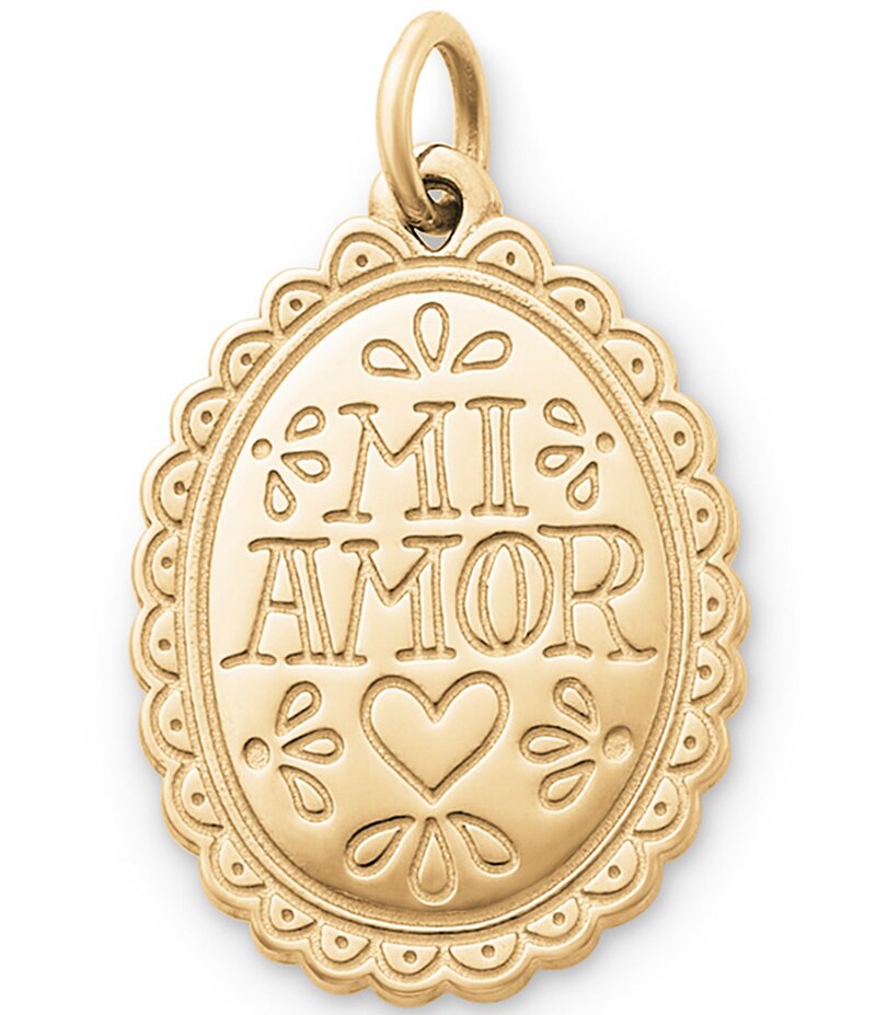 ジェームズ エイヴリー レディース アクセサリー ネックレス・チョーカー・ペンダントトップ James Avery Mi Amor' Charm 14K Gold ゴールド
