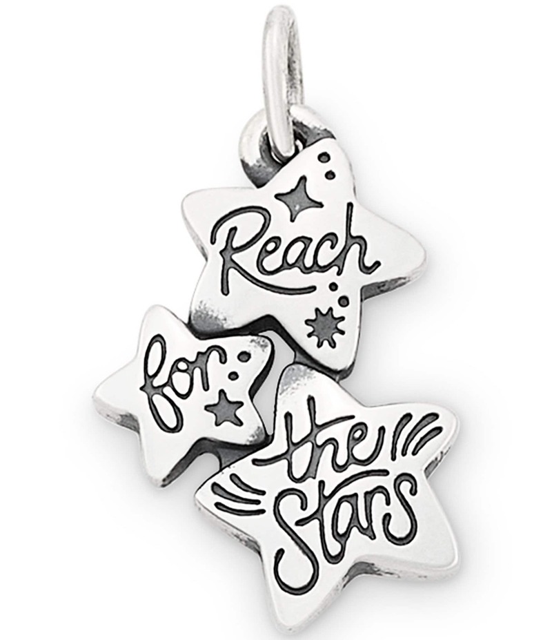 ジェームズ エイヴリー レディース アクセサリー ネックレス・チョーカー・ペンダントトップ James Avery Reach for the Stars Charm Sterling Silver シルバー｜ReVida 店