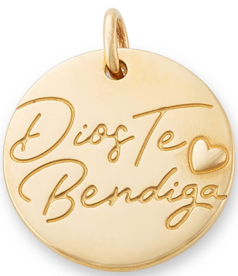 ジェームズ エイヴリー レディース アクセサリー ネックレス・チョーカー・ペンダントトップ James Avery 14K Gold Dios Te Bendiga Charm 14K Gold ゴールド｜ReVida 店