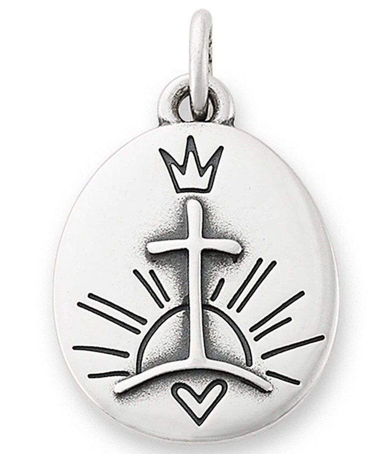ジェームズ エイヴリー レディース アクセサリー ネックレス・チョーカー・ペンダントトップ James Avery Gloria a Dios Charm Silver シルバー