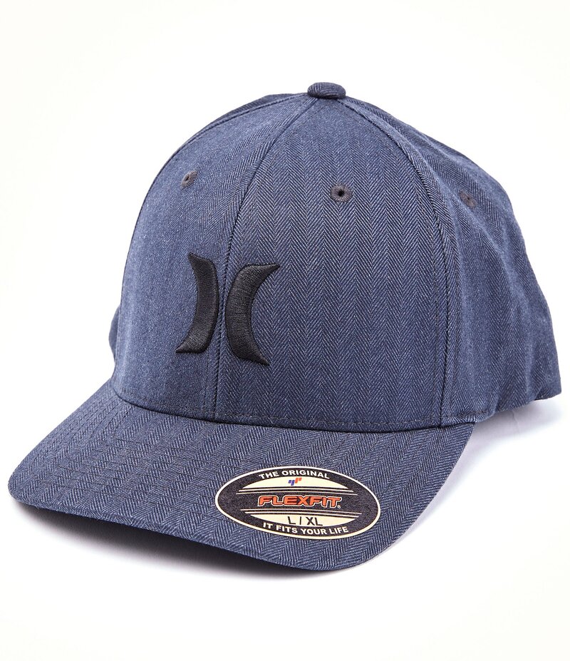ハーレー メンズ アクセサリー 帽子 キャップ Hurley Black Textures Herringbone Cap Black Herringbone ブラック