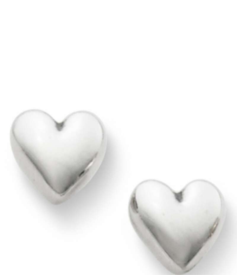 ジェームズ エイヴリー レディース アクセサリー ピアス・イヤリング James Avery Solid Heart Sterling Silver Stud Earrings Sterling Silver シルバー