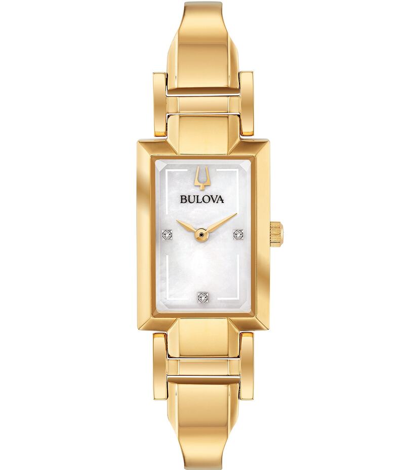 ブロバ レディース 佩び物 ウォッチ プルオーバー Bulova Women\u0027s Classic Quartz Analog Stainless Steel Bangle Bracelet Watch Gold ゴールド