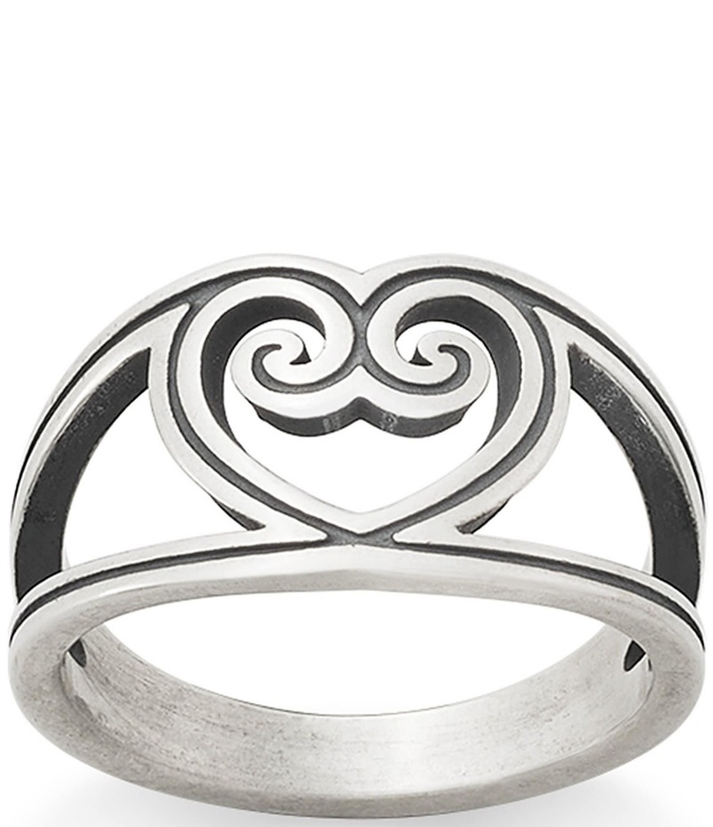 ジェームズ エイヴリー レディース アクセサリー 指輪 James Avery Traced Lines Heart Band Ring Sterling Silver シルバー 25,350円