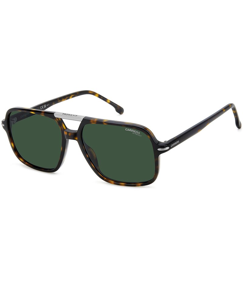 カレーナ レディース アクセサリー サングラス・アイウェア Carrera Men's 350/S 58mm Rectangle Sunglasses Havana