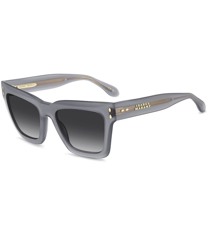 イザ呼びりん マラン レディース 付属品 サングラス・アイウェア Isabel Marant Women\u0027s IM0210/S 53粍 Rectangle Sunglasses Grey 薄墨色