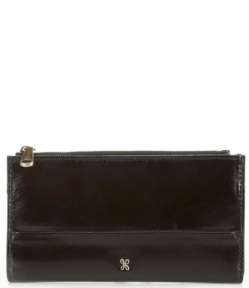 ホボ レディース 付属品 紙入れ HOBO Jill Large Bifold Wallet Black 黒いこと
