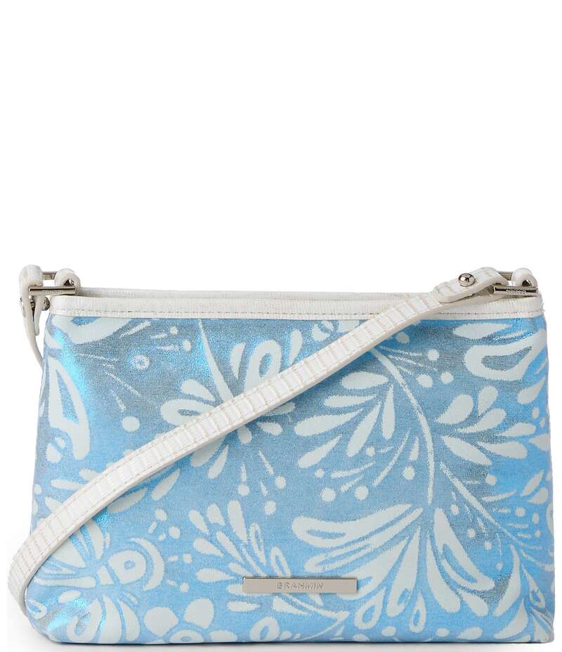 ブランミン レディース バッグ ショルダーバッグ BRAHMIN Lucent Collection Lorelei Shoulder Bag Bellbottom Blue ブルー