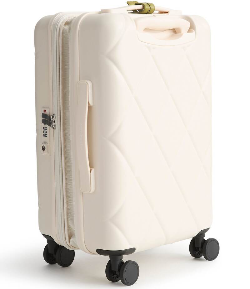 ベラブラッドロバート・エドワード・リー レディース 御徒面子 旅行バッグ Vera Bradley 22 Adair Spinner Suitcase Cottage Cream 皮膚軟化剤