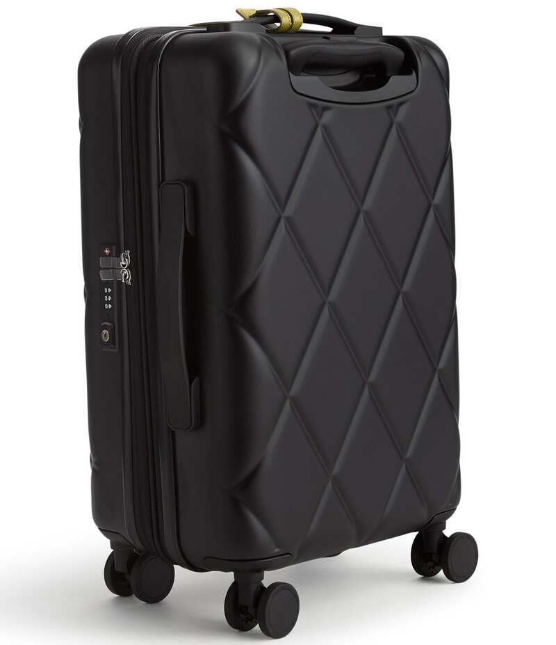 ベラブラッドロバート・エドワード・リー レディース 御徒面子 旅行バッグ Vera Bradley 22 Adair Spinner Suitcase Moonless Night