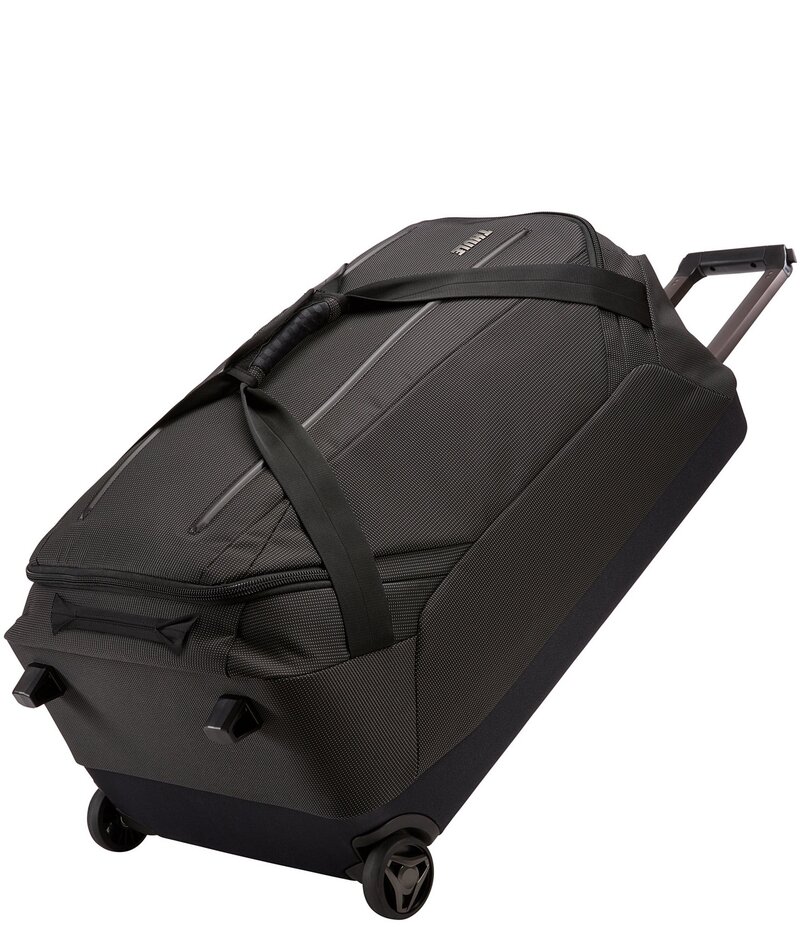 スリー レディース 御徒面子 旅行バッグ 踵 Thule Crossover 2 Wheeled Duffel Bag - Black 黒いこと