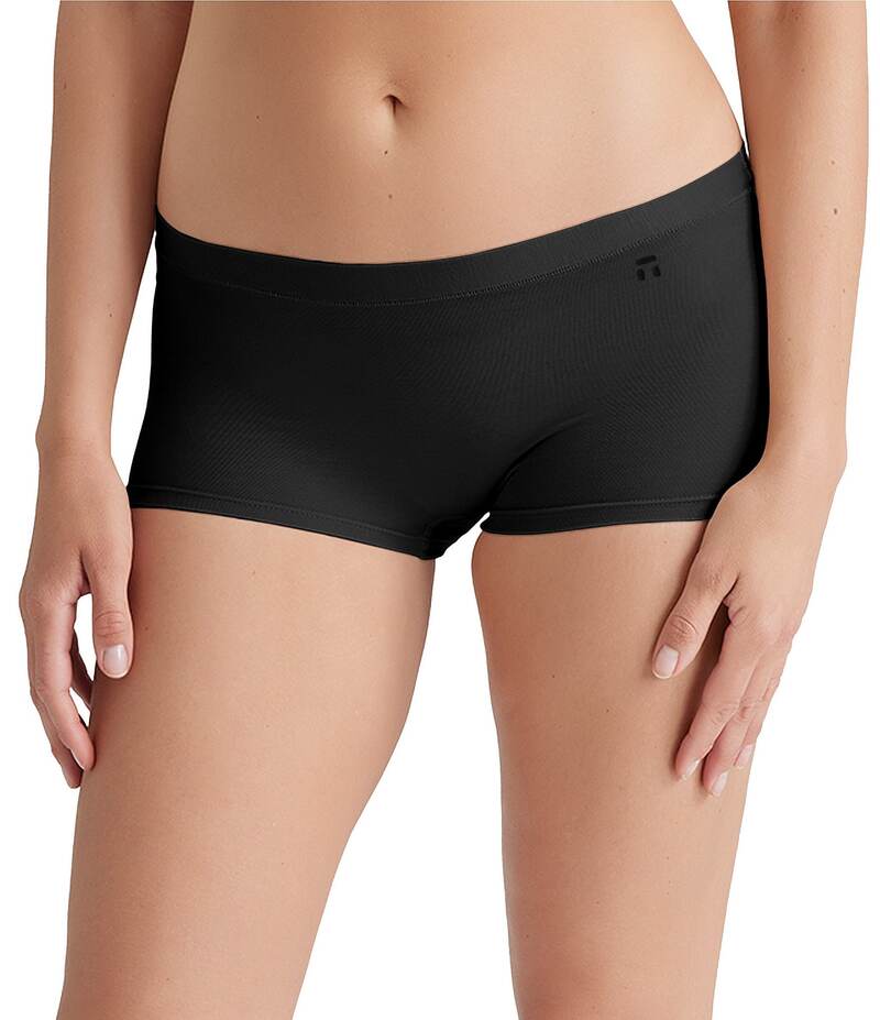 トミージョン レディース アンダー御召しもの ズボン下 Tommy John Women\u0027s Second Skin Boyshort Panty Black 黒いこと
