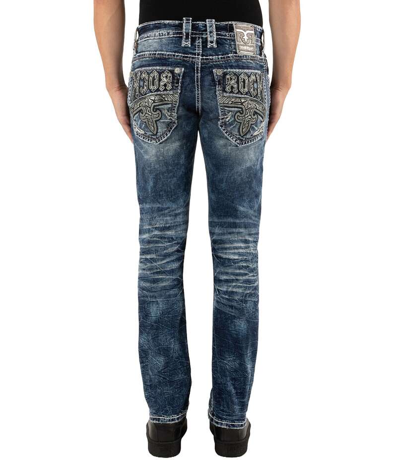 Rock Revival W32 ロックリバイバル デニムパンツ フラップ Rock Revival(ロックリバイバル) ストレッチデニム ジーンズ