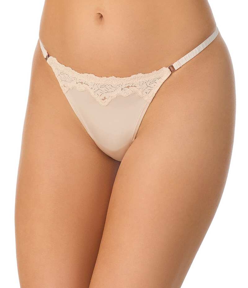 レミステレー レディース アンダー御召しもの ズボン下 スピード競技 Le Mystere Lace Allure String Thong Soft Shell