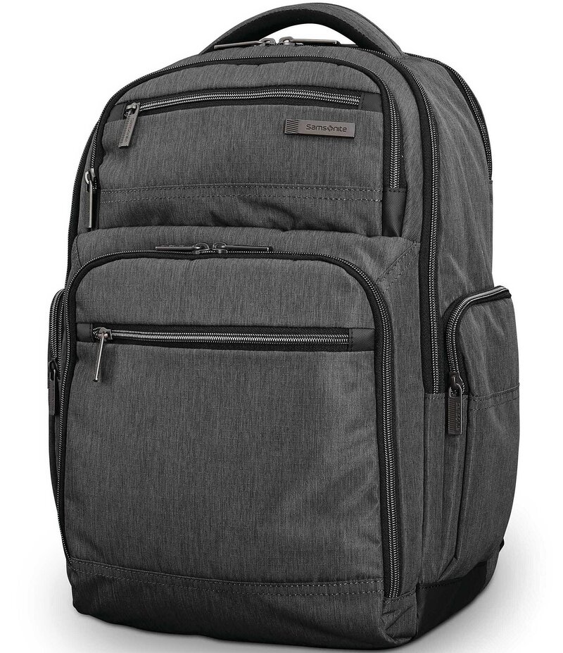 サムソナイト メンズ バッグ ハンドバッグ Samsonite Modern Utility Double Shot Backpack Charcoal Heather チャコール 29,120円