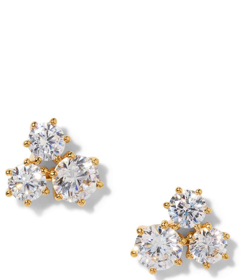 ナディール レディース アクセサリー ピアス・イヤリング Nadri Nat Beauty Trio Stud Earrings Gold ゴールド|ReVida 店