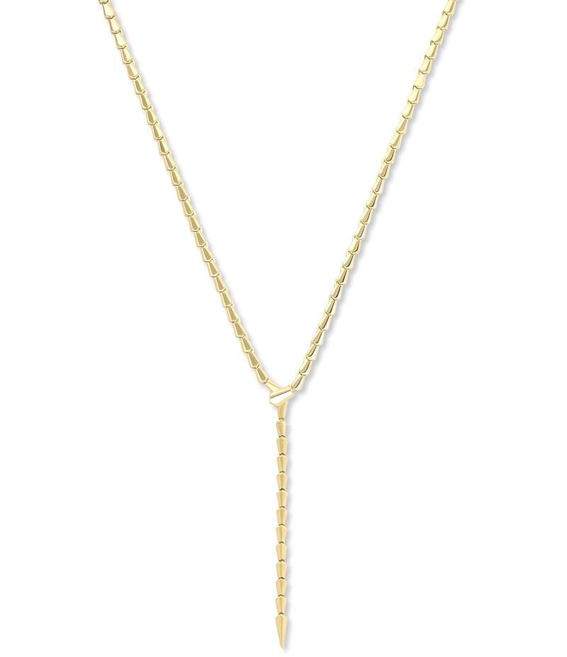 メリンダマリア レディース アクセサリー ネックレス・チョーカー レース Melinda Maria Serpent Lariat Necklace Gold ゴールド