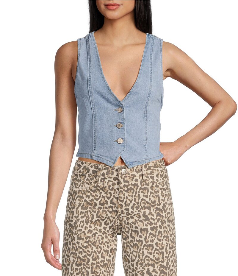 YMI ジーンズ レディース トップス シャツ ベスト クロップド YMI Jeanswear Cropped Vest Potassium 9,475円