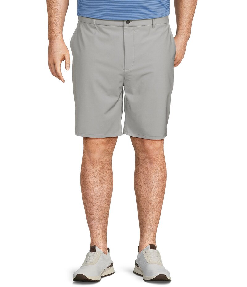 ジョニー オー メンズ ボトムス ハーフパンツ・ショーツ トール ショートパンツ Johnnie-O Big & Tall Mulligan Performance Stretch 9 Inseam Shorts Light Gray グレー