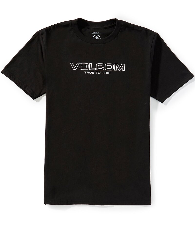 ボルコム メンズ トップス シャツ Tシャツ グラフィック Volcom Newro Short Sleeve Graphic T-Shirt Black ブラック