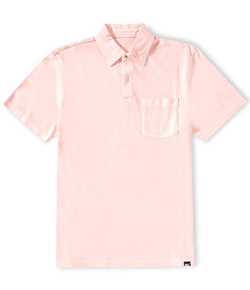 ヴァインヤードヴァインズ メンズ トップス シャツ ポロシャツ Vineyard Vines Surf Short Sleeve Polo Shirt Flamingo