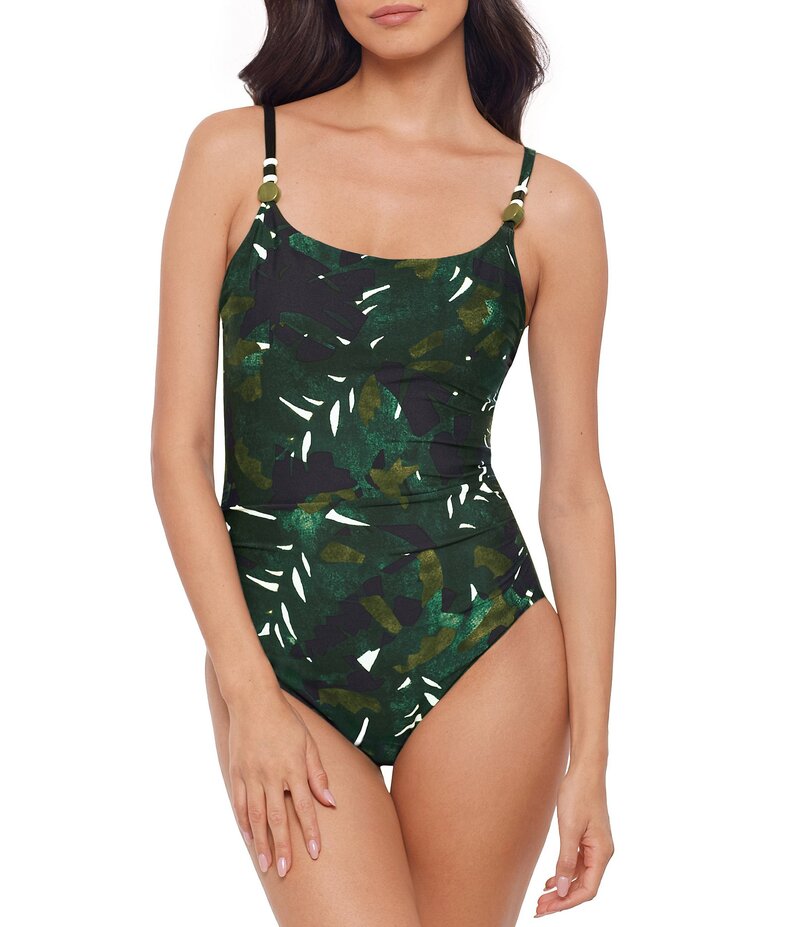マジックスーツ レディース トップス ワンピース Vネック Magicsuit Palmetto Cady V-Neck Underwire One Piece Swimsuit Green/Multi グリーン