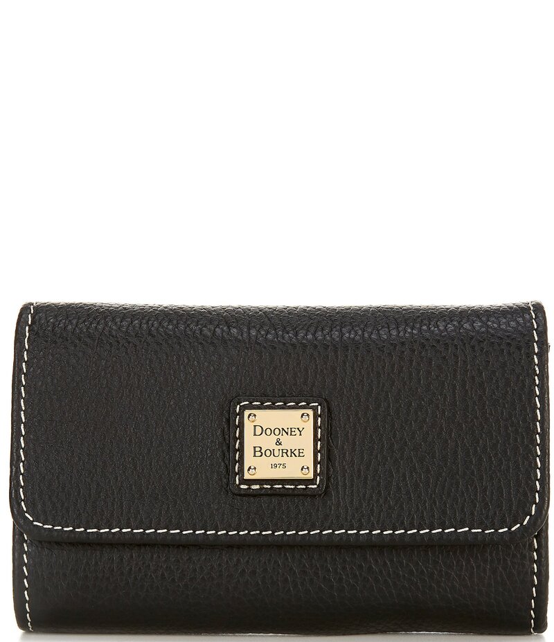 ドーネイアンドバーク レディース 付属品 紙入れ Dooney \u0026 Bourke Lucca Flap Wallet Black 黒いこと