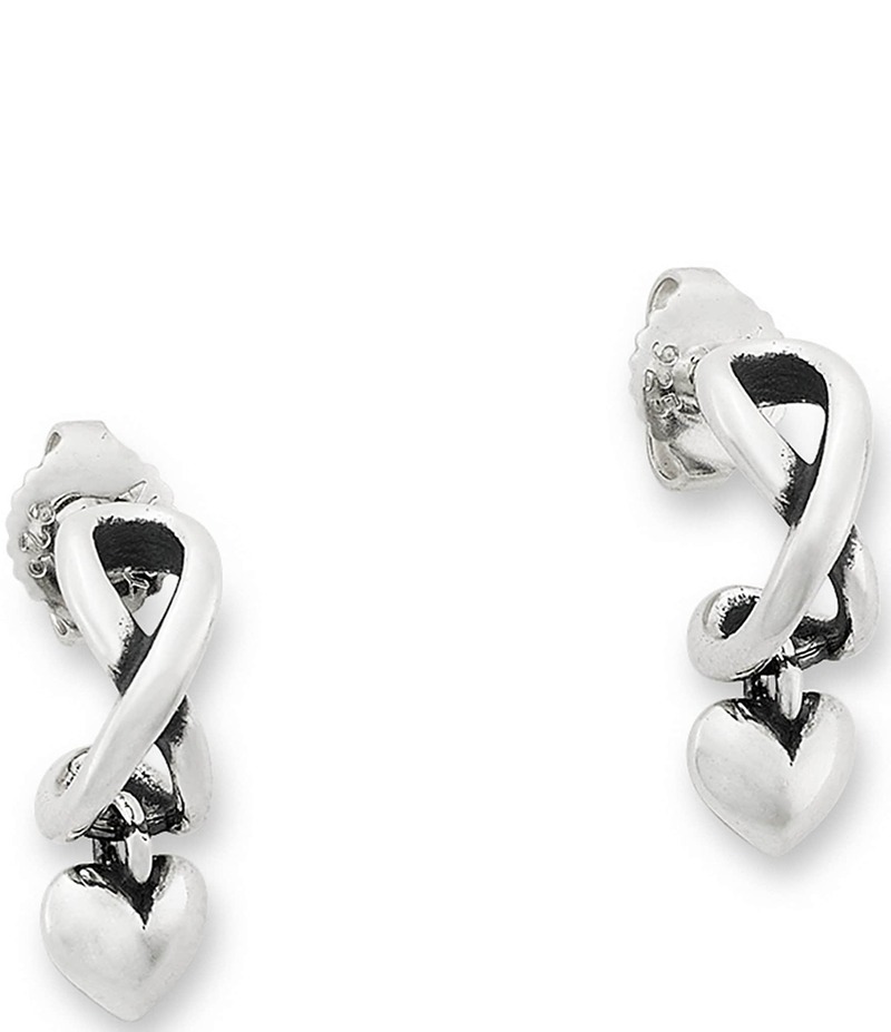 ジェームズ エイヴリー レディース アクセサリー ピアス・イヤリング James Avery Delicate Infinite Love Hoop Earrings Sterling Silver シルバー