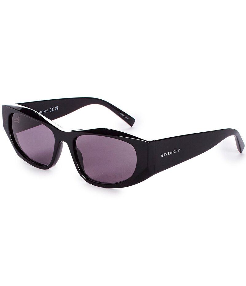 ジバンシー レディース 付属品 サングラス・アイウェア Givenchy Women\u0027s GV Day 56粍 Cat Eye Sunglasses Shiny Black/Smoke 黒いこと